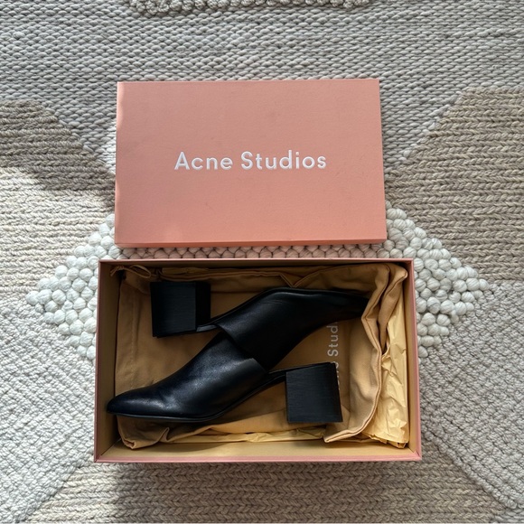 🚫 SOLD on Vestiaire- Acne Studios Heeled Mules - Picture 2 of 8